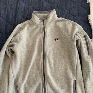 Light grey mizzou jacket